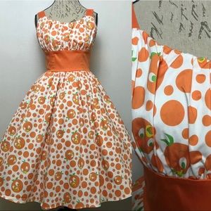 NWT Disney Parks Orange Bird Dress XXL